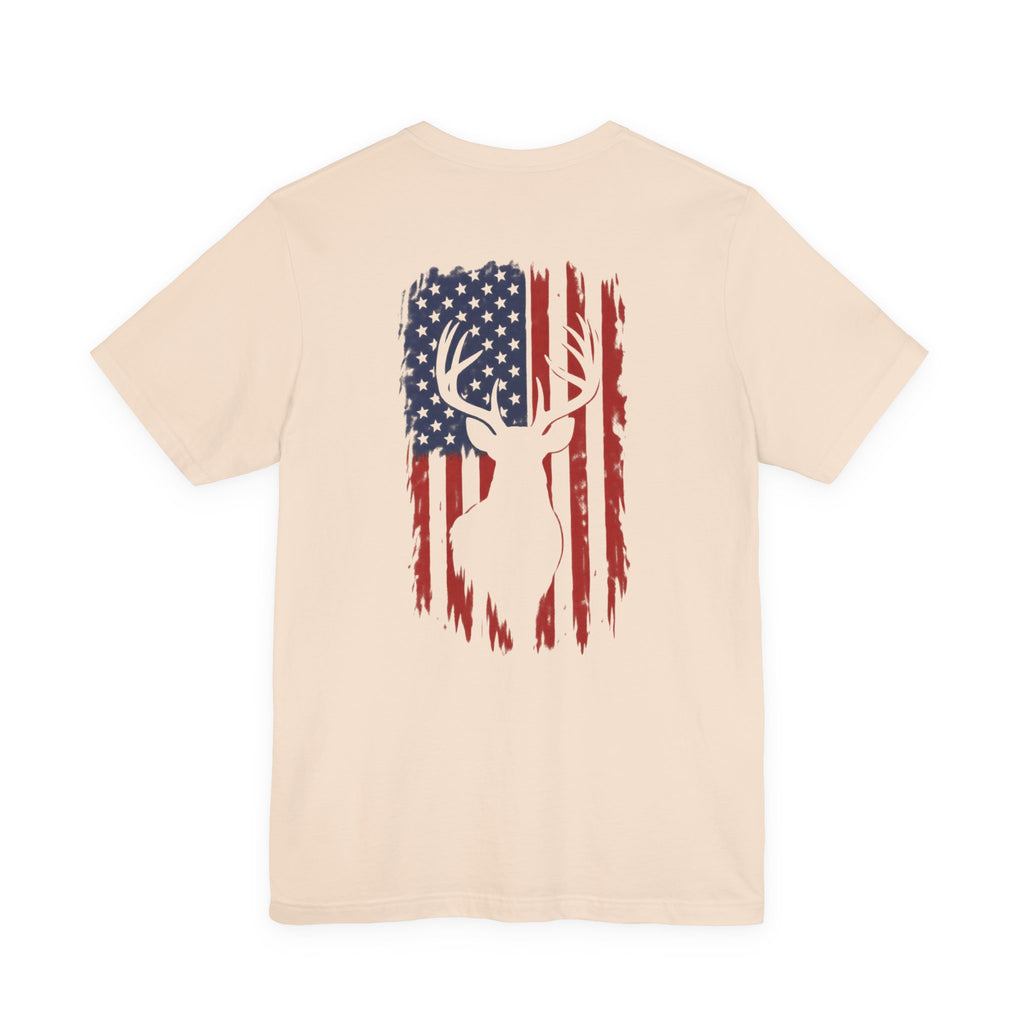 "Red, White, and Deer" T-Shirt