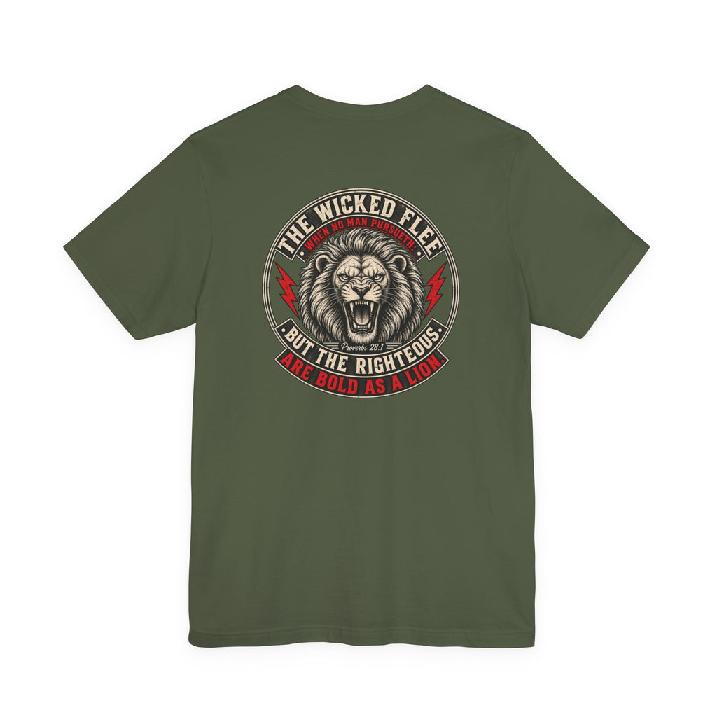 “The Righteous Are Bold As A Lion” T-Shirt