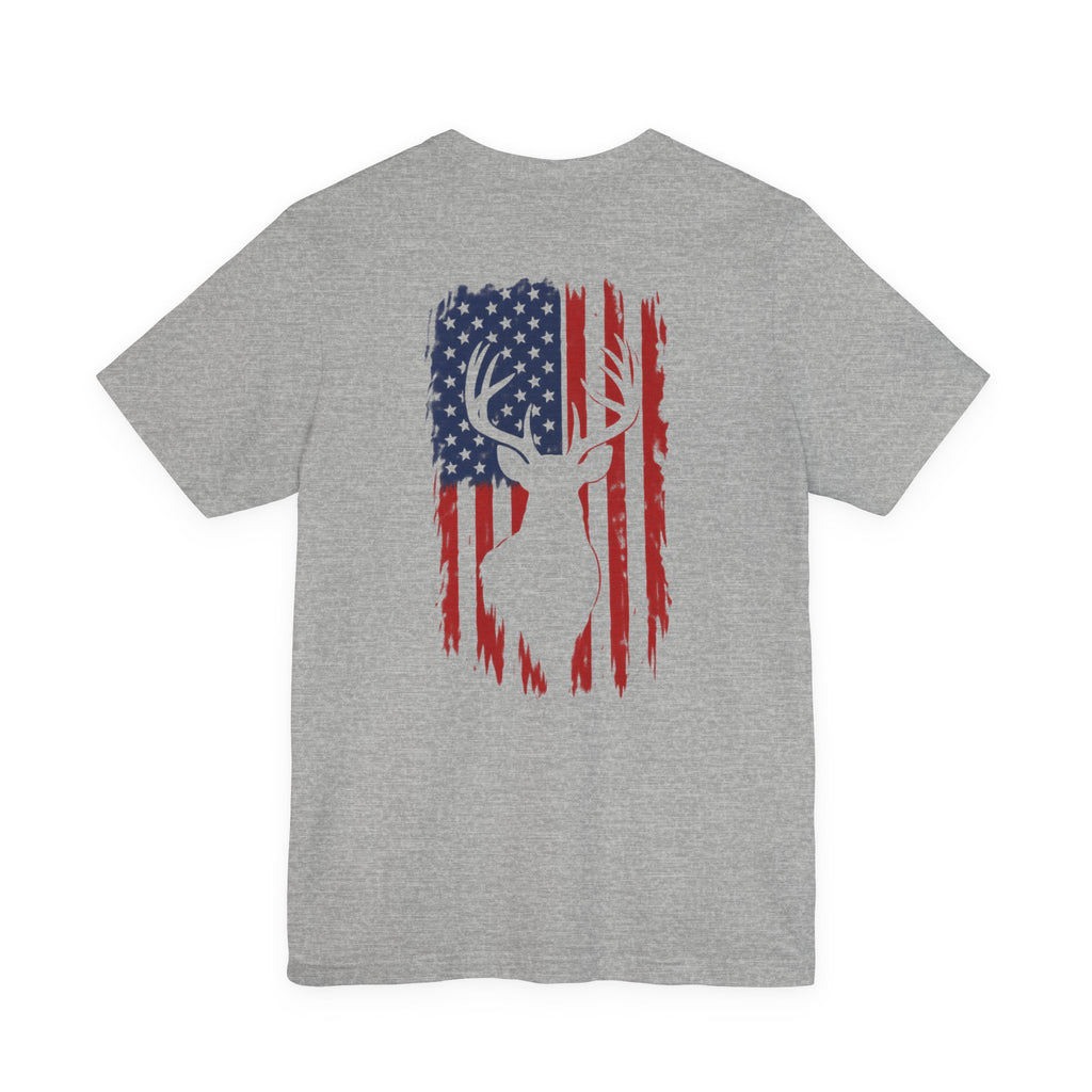 "Red, White, and Deer" T-Shirt